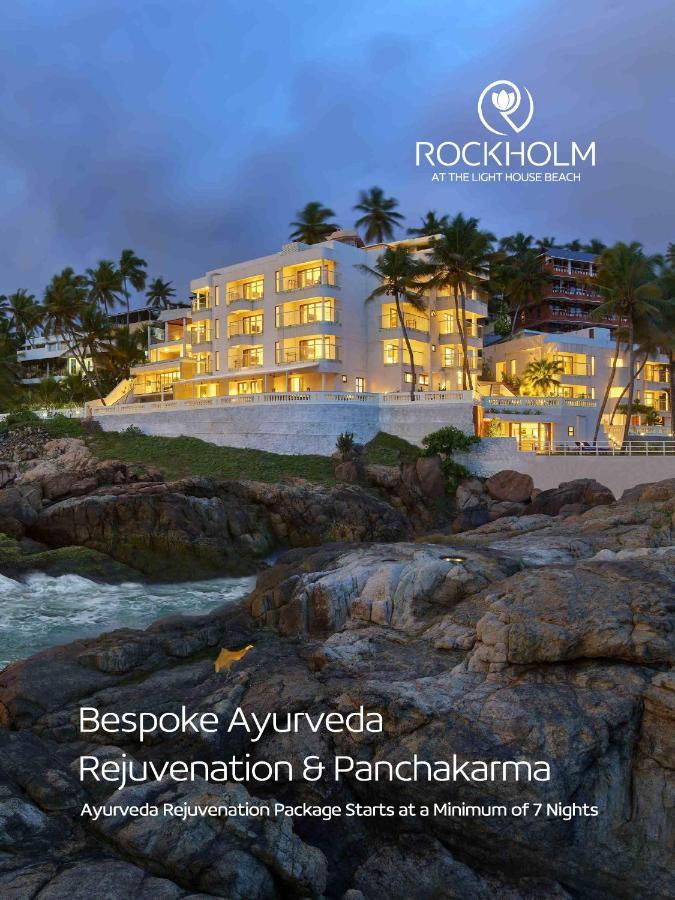 Rockholm At The Light House Beach Ξενοδοχείο Kovalam Εξωτερικό φωτογραφία